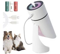 Pawbreath 2.0 Dog Humidifier, Pawbreath Humidifier,Mini Pawbreaths Dog Humidifiers, 100% Pet-Safe & No Risks, with Whisper-Quiet/90° Adjustable Mist (White)
