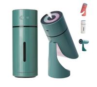 Pawbreath 2.0 Dog Humidifier, Portable Mini Paw Breath 2.0 Humidifier for Dogs, with Whisper-Quiet/90° Adjustable Mist, Moisturized Environment for Dogs (Green,Charging)