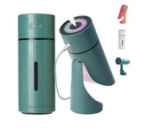 Pawbreath 2.0 Dog Humidifier, Portable Mini Paw Breath 2.0 Humidifier for Dogs, with Whisper-Quiet/90° Adjustable Mist, Moisturized Environment for Dogs (Green,Plug-in)