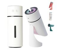 Pawbreath 2.0 Dog Humidifier, Portable Mini Paw Breath 2.0 Humidifier for Dogs, with Whisper-Quiet/90° Adjustable Mist, Moisturized Environment for Dogs (White,Charging)