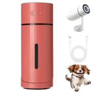 Pawbreath 2.0 Humidifier, 2025 New Mini USB Humidifiers for Dogs, Portable Air Humidifiers for Bedroom, Quiet/90° Adjustable Mist (Red)