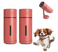 Pawbreath Humidifier, Pawbreath 2.0 Dog Humidifier, Mini with Whisper-Quiet/90°Adjustable Mist, Moisturized Environment for Dogs, Pet-Safe & No Risks, the Home Solution for Dogs (Red*2)