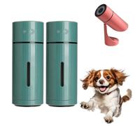 Pawbreath Humidifier, Pawbreath 2.0 Dog Humidifier, Mini with Whisper-Quiet/90°Adjustable Mist, Moisturized Environment for Dogs, Pet-Safe & No Risks, the Home Solution for Dogs (Green*2)