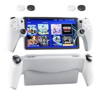 PAWDIARY Custodia protettiva per PlayStation Portal Remote Player, custodia protettiva in morbido silicone con impugnatura antiscivolo e tappo per pollice, kit di accessori per PlayStation 5