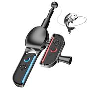 PAWDIARY Per Nintendo Switch 2 Canna da pesca, per Nuovo Switch 2 Controller Maniglia Accessorio Gioco di Pesca per Pesca Leggendaria, per Bass Pro Shops: The Strike & per Fish Star World Tour