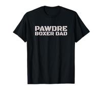 PAWDRE Boxer Dad Dog Lover Apparel Maglietta