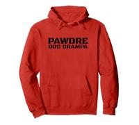 PAWDRE - Dog Grampa. Grandfather, Abuelo, Opa, DogFather Felpa con Cappuccio