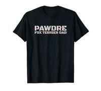 PAWDRE Fox Terrier Dad Dog Lover Maglietta