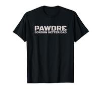 PAWDRE Gordon Setter Dad Dog Owner Apparel Maglietta