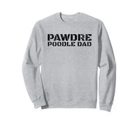PAWDRE Poodle Dad Dog Lover Design, Dog Father Felpa