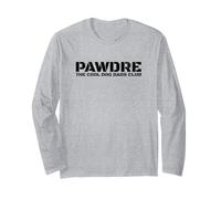 PAWDRE - The Cool Dog Dad's Club. Dog Father, Canine Dad Maglia a Manica