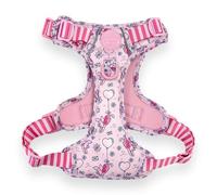 Pawesome Paws Boutique - Pettorina per cani con maialino extra piccolo, design Disney, regolabile, anti-tiro, con finiture riflettenti e fibbia robusta