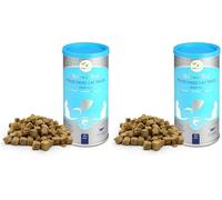 Pawfect Nature's Feast Freeze Dried Cat Treats | 100% Natural Fish Treat | Single Ingredient | Grain Free | Food Topper for Cats - Pack of 5 (50 X 5:250g) (Confezione da 2)