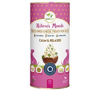 Pawfect Nature's Munch Relax & Calm Dog Treat | Calming Treats for Dogs Anxiety | Freeze-Dried bite size | All natural | Grain free | Low calorie | Healthy training treats - Pack of 4 (75 X 4=300g)