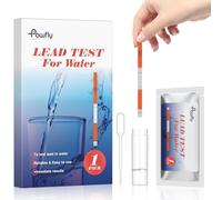 Pawfly 1 Confezione Kit di Prova del Piombo per L'acqua Kit di Prova del Piombo Nell'acqua Potabile, Rilevamento Accurato in 10 Minuti Fino a 5 ppb a Casa Dell'acqua e kit Di Prova Dell'acqua di Pozzo