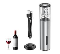 Pawfly Apri bottiglie Elettrico Ricaricabile con Tagliafoglio Apertura Automatica Ricarica USB C Cavatappi con Luce LED per Casa Bar Ristorante Feste Matrimoni