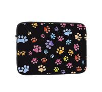 Pawful Paws - Borsa per laptop da 15 pollici, custodia protettiva interna, portatile e adatta per viaggi d'affari o viaggi