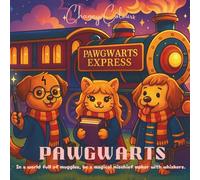 PAWGWARTS: In a world full of muggles, be a magical mischief maker with whiskers. Bold line colouring book