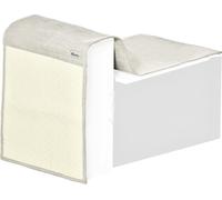 PawHut 2er tappetino tiragraffi protezione graffi divano tappeto tiragraffi in sisal per gatti poltrona divano tappetino tiragraffi per gatti beige+grigio 130 x 45 x 0,3 cm