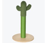 PawHut Albero Tiragraffi per Gatti a Cactus con Corde in Sisal 40x40x65cm Verde