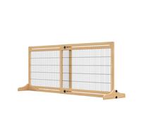 PawHut Cancelletto di Sicurezza per Cani Estensibile da 104-180 cm