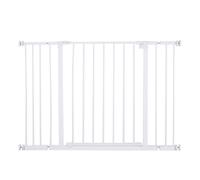 PawHut Cancellino per Cani di Sicurezza Estensibile da 76-107cm Montaggio a Pressione, Metallo e Plastica Aosom