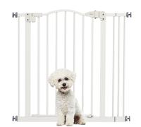 PawHut Cancellino per Cani Estensibile a 2 Blocchi e Chiusura Automatica