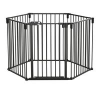 PawHut Cancellino per Cani Pieghevole 6 Sezioni Blocco e Chiusura Automatica