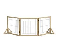 PawHut Cancelletto per Cani Pieghevole con Pannelli