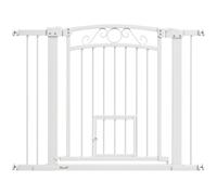 PawHut Cancellino per Cani Regolabile con Estensioni Bianco