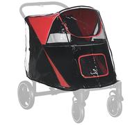 PawHut Copertura antipioggia per passeggino per cani di taglia grande e media