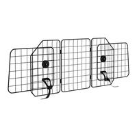 PawHut Griglia Divisoria Auto per Cani Regolabile e Pieghevole 93-150x42cm