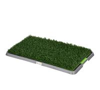 PawHut Lettiera per Cani Prato Finto e Ricambio con Vassoio 67x41x3.5 cm