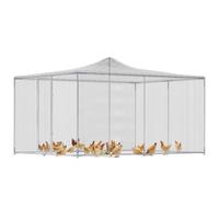 PawHut Pollaio per Galline con Porta e Doppi Serratura, 4x3x2m, Grigio