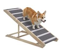PawHut Rampa per cani per divano pieghevole, 4 altezze, piccolo-grande