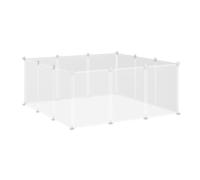 PawHut Recinto per Conigli, Cuccioli e Piccoli Animali Modulabile