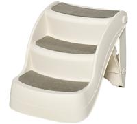 PawHut Scaletta per Cani Pieghevole con 3 Gradini Antiscivolo e Scala