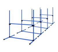 PawHut Set di 4 Ostacoli Agility Dog per Addestramento Cani Giallo