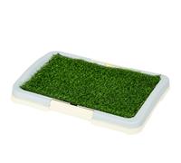 PawHut Toilette per Cani 3 Strati con Prato, Griglia e Vassoio