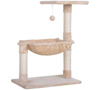 PawHut Torre per Gatti Multilivello con Amaca e Pallina Appesa