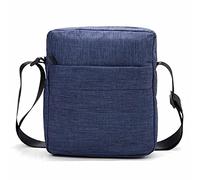 Pawleso Borsa a Tracolla da Uomo, Messenger Bag, 3 L Borsa a Spalla a Tracolla, impermeabile, 26 cm, per Ufficio Lavoro Scuola Viaggio e Vita Quotidiana, 10.24 * 7.87 * 2.36inch