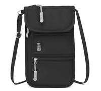 Pawleso Porta Cellulare da Collo Impermeabile con Cinturino Regolabile, Borsa Marsupio RFID Antifurto - Portadocumenti Viaggio per Trekking e Lavoro all'Aperto (23x1x13cm)