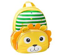 Pawleso Zaino con Tigre dei Cartoni Animati per Bambini Dell'asilo, Leggero, a Tracolla, Regalo di Natale (Leone)