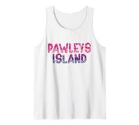Pawleys Island Carolina del Sud - Pawleys Island SC 70's Retro Canotta