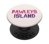 Pawleys Island Carolina del Sud - Pawleys Island SC 70's Retro PopSockets PopGrip Adesivo