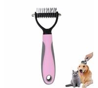 Pawmingle Cat Brush,Pawmingles Brush,Pawmingle Deshedding Comb,Extra Wide Grooming Fur Brushs, For Dog And Cat (Light Pink,Small)