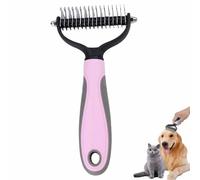 Pawmingle Cat Brush,Pawmingles Brush,Pawmingle Deshedding Comb,Extra Wide Grooming Fur Brushs, For Dog And Cat (Light Pink,Large)