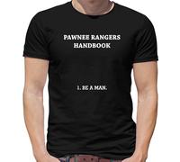 Pawnee Ranger Handbook T-Shirt - Serie Televisiva Parks E Ricreazione - - Parcks