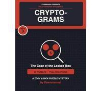 Pawnshop Cryptogram Mystery: The Case of the Locked Box - 20 Cryptogram Puzzles with a Full-Solutions Tally Game