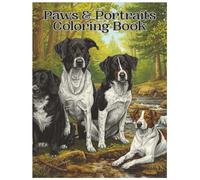 Paws and Portraits Coloring Book